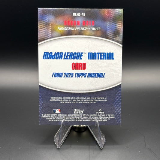 Aaron Nola - 2025 Topps Update Major League Materials #MLM2-AN
