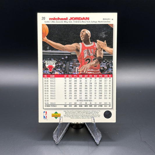 Michael Jordan & More (German Print Rare Set) - 1995 Upper Deck #20 #37 #72 #168