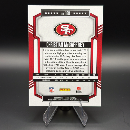 Cristian McCaffrey - 2023 Panini Score #168