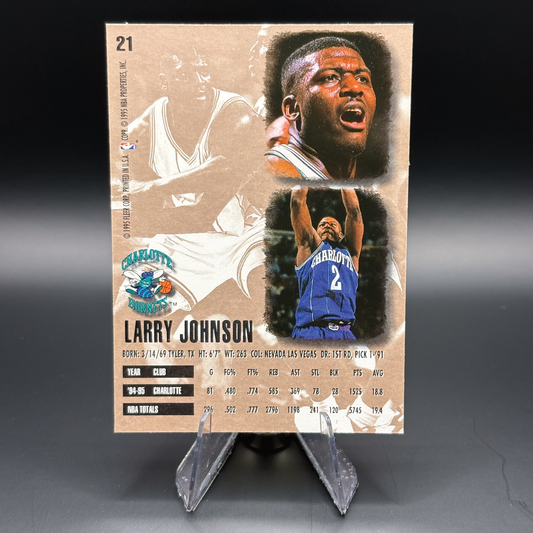 Larry Johnson - 1995 Fleer Ultra #21