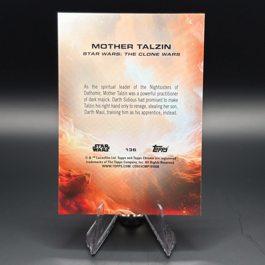 Mother Talzin (Blue 39/150) - 2025 Topps Chrome Star Wars #136