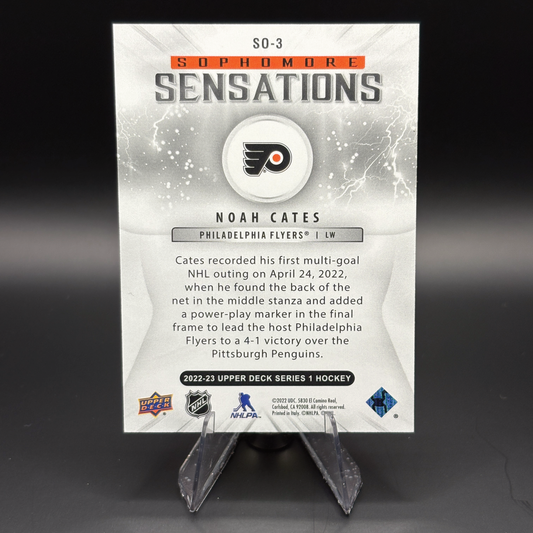 Noah Cates - 2022 Upper Deck Sophomore Sensations #SO-3