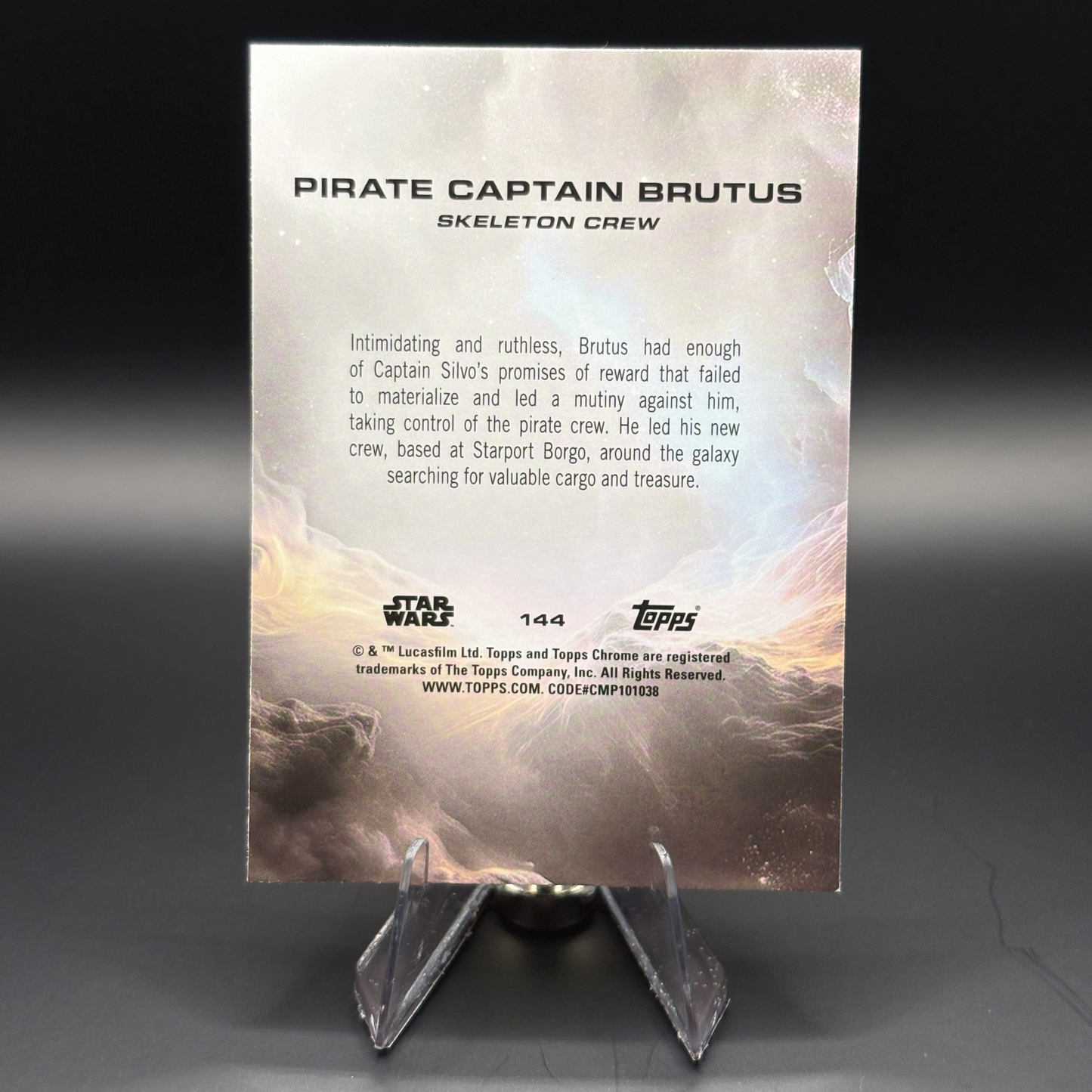 Pirate Captain Brutus (Green Sapphire 9/99) - 2025 Topps Chrome Star Wars #144
