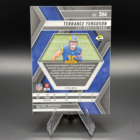 Terrance Ferguson (Mosaic Red White Stripe) - 2025 Panini Mosaic #364