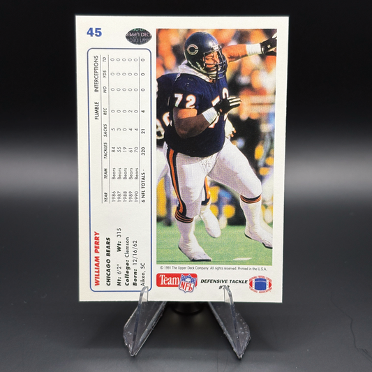 William "Refrigerator" Perry - 1991 Upper Deck #45