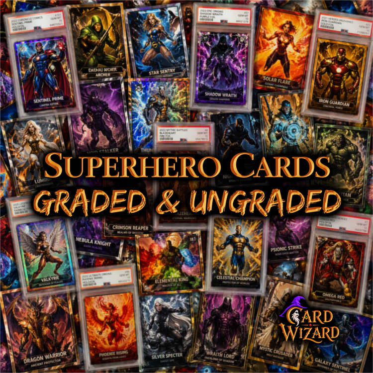 Superhero Cards | Graded & Ungraded