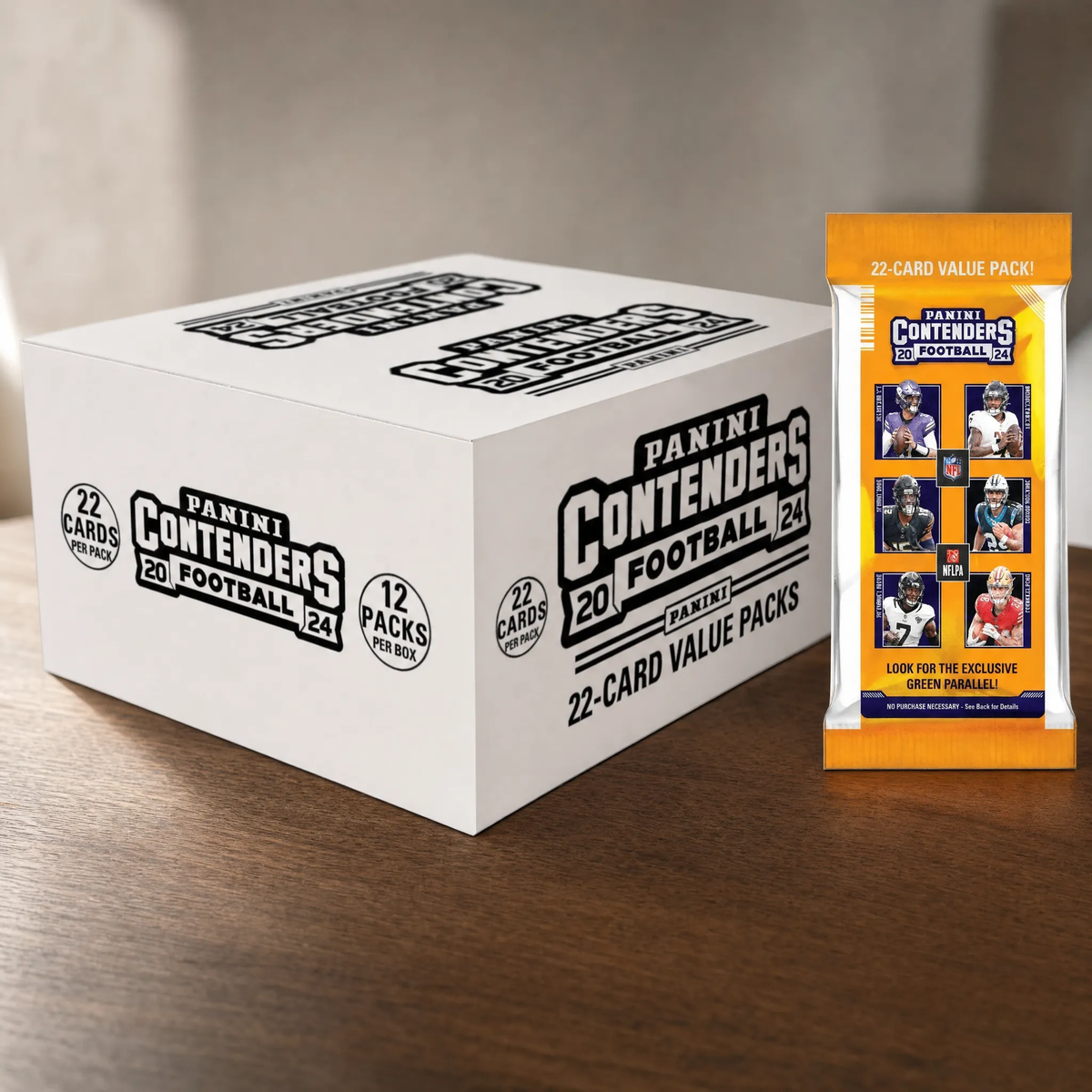 2024 Panini Contenders Football NFL - Fat Pack Box