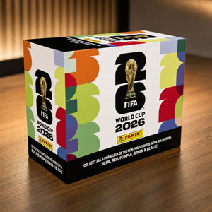 2026 Panini FIFA World Cup - Sticker Collection Box (25 Packs)