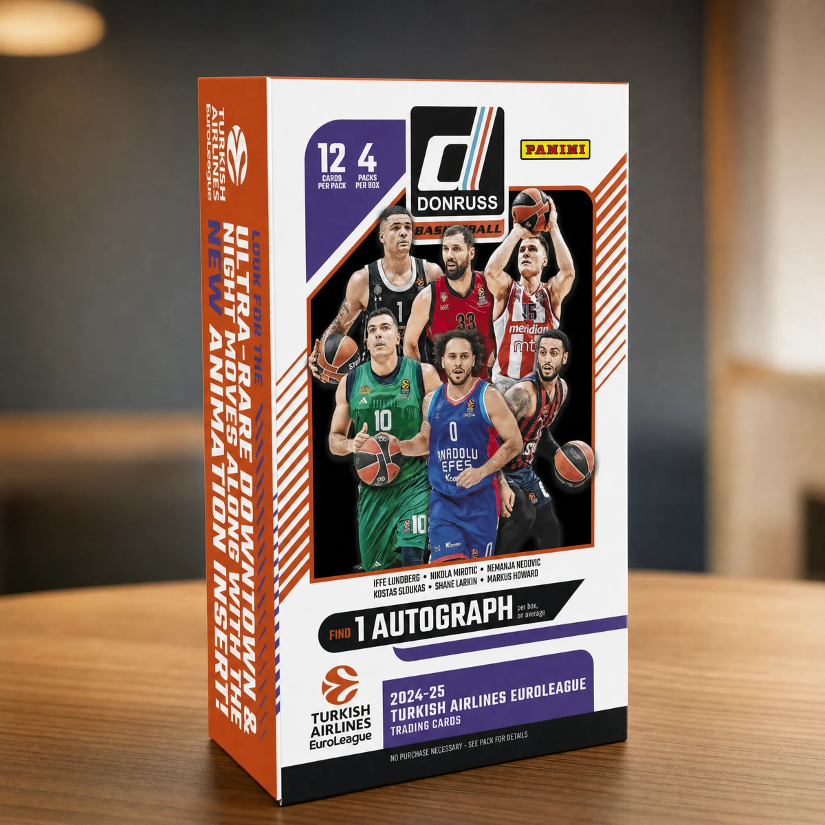 2024-25 Panini Donruss Turkish Airlines EuroLeague - Hobby Box