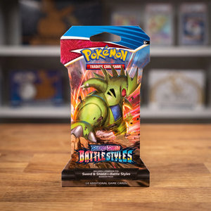 Pokémon Sword & Shield: Battle Styles (Single Strike Tyranitar V) - Sleeved Booster Pack