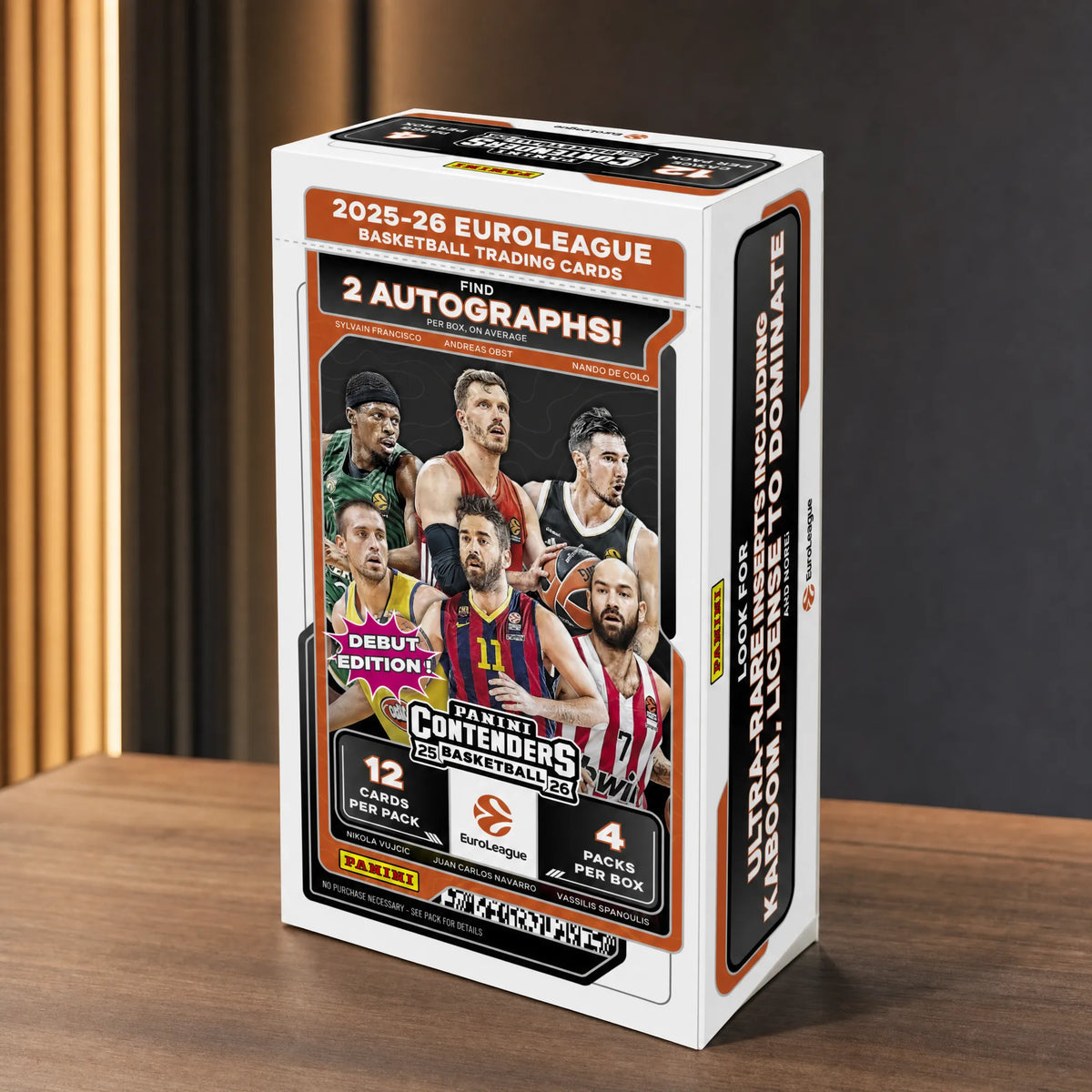2025-26 Panini Contenders EuroLeague - Hobby Box