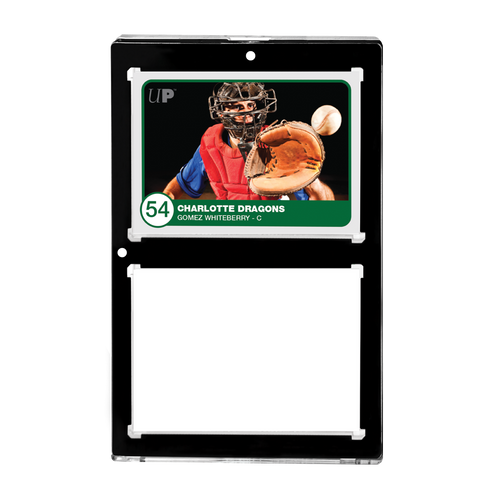 35PT 2-Card Black Border UV ONE-TOUCH® Magnetic Holder
