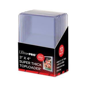 3" x 4" Super Thick 200PT TOPLOADER® Sleeves (10ct)