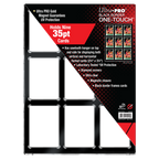 35PT 9-Card Black Border UV ONE-TOUCH® Magnetic Holder