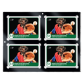 35PT 4-Card Black Border UV ONE-TOUCH® Magnetic Holder