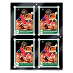 130PT 4-Card Black Border UV ONE-TOUCH® Magnetic Holder