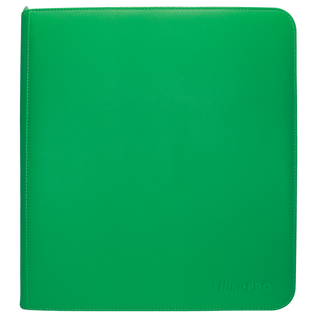 Vivid Green 12-Pocket Zippered PRO-Binder