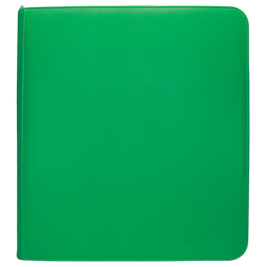 Vivid Green 12-Pocket Zippered PRO-Binder