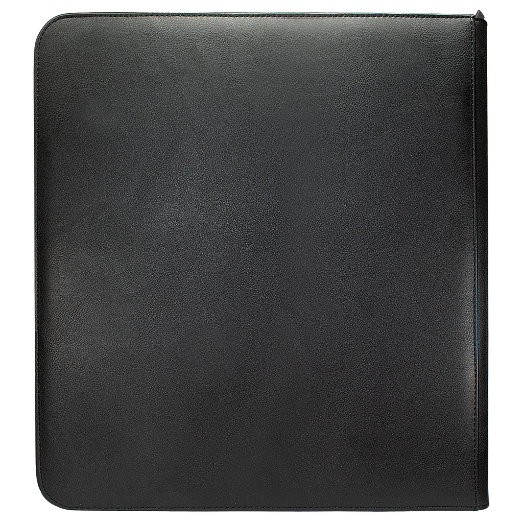 Vivid Black 12-Pocket Zippered PRO-BINDER® Album