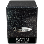 Glitter SATIN® Cube - Black