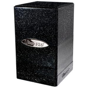 Glitter SATIN® Tower DECK BOX® - Black