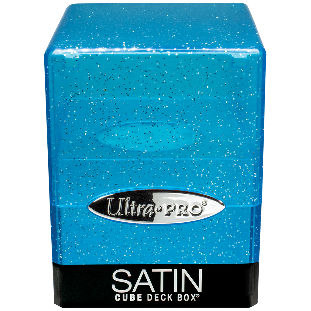 Glitter SATIN® Cube - Blue