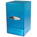 Glitter SATIN® Tower DECK BOX® - Blue