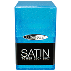 Glitter SATIN® Tower DECK BOX® - Blue