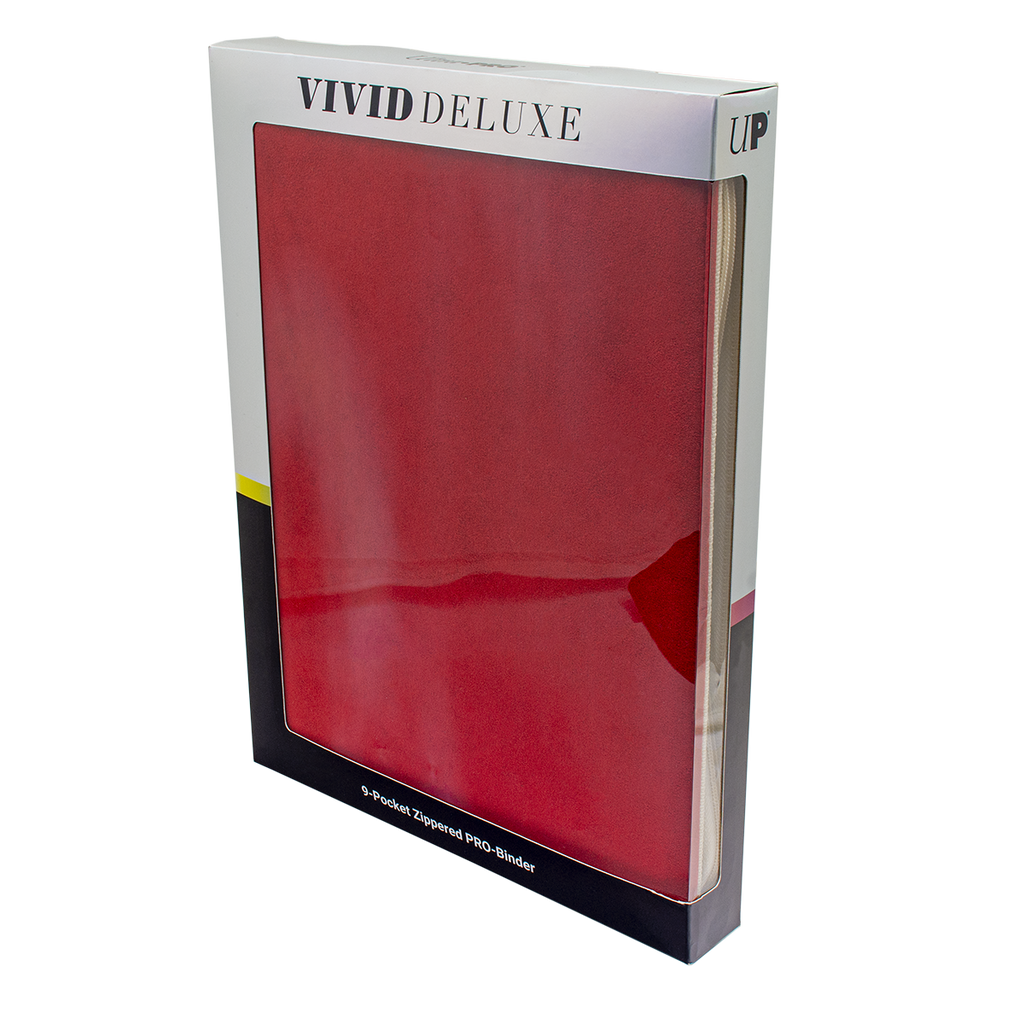 Vivid Deluxe 9-Pocket Zippered PRO-BINDER®