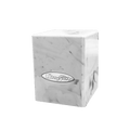 Marble SATIN® Cube - White / Black