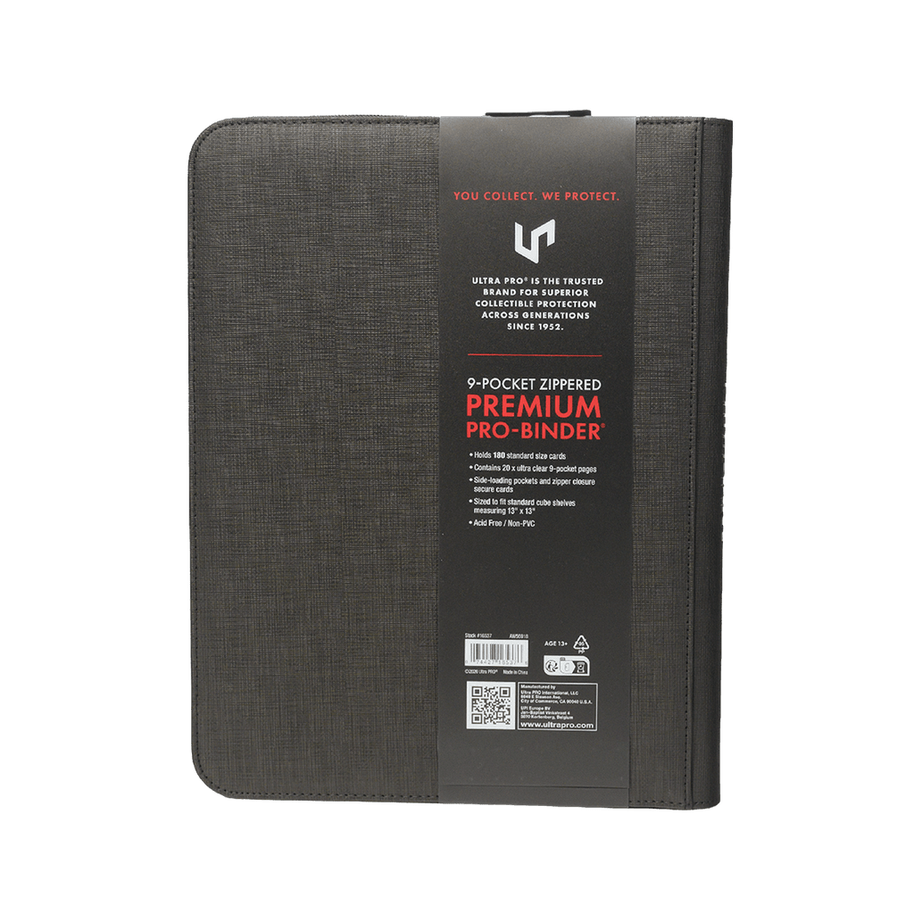 9-Pocket Zippered Premium PRO-BINDER®
