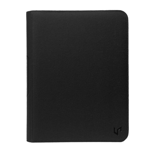 PATCHCRAFT™ Zippered 9-Pocket PRO-BINDER® Black