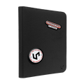 PATCHCRAFT™ Zippered 9-Pocket PRO-BINDER® Black