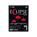 ECLIPSE® Matte Standard DECK PROTECTOR® Sleeves: Apple Red - 105ct