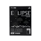 ECLIPSE® Gloss Standard DECK PROTECTOR® Sleeves: Jet Black - 105ct