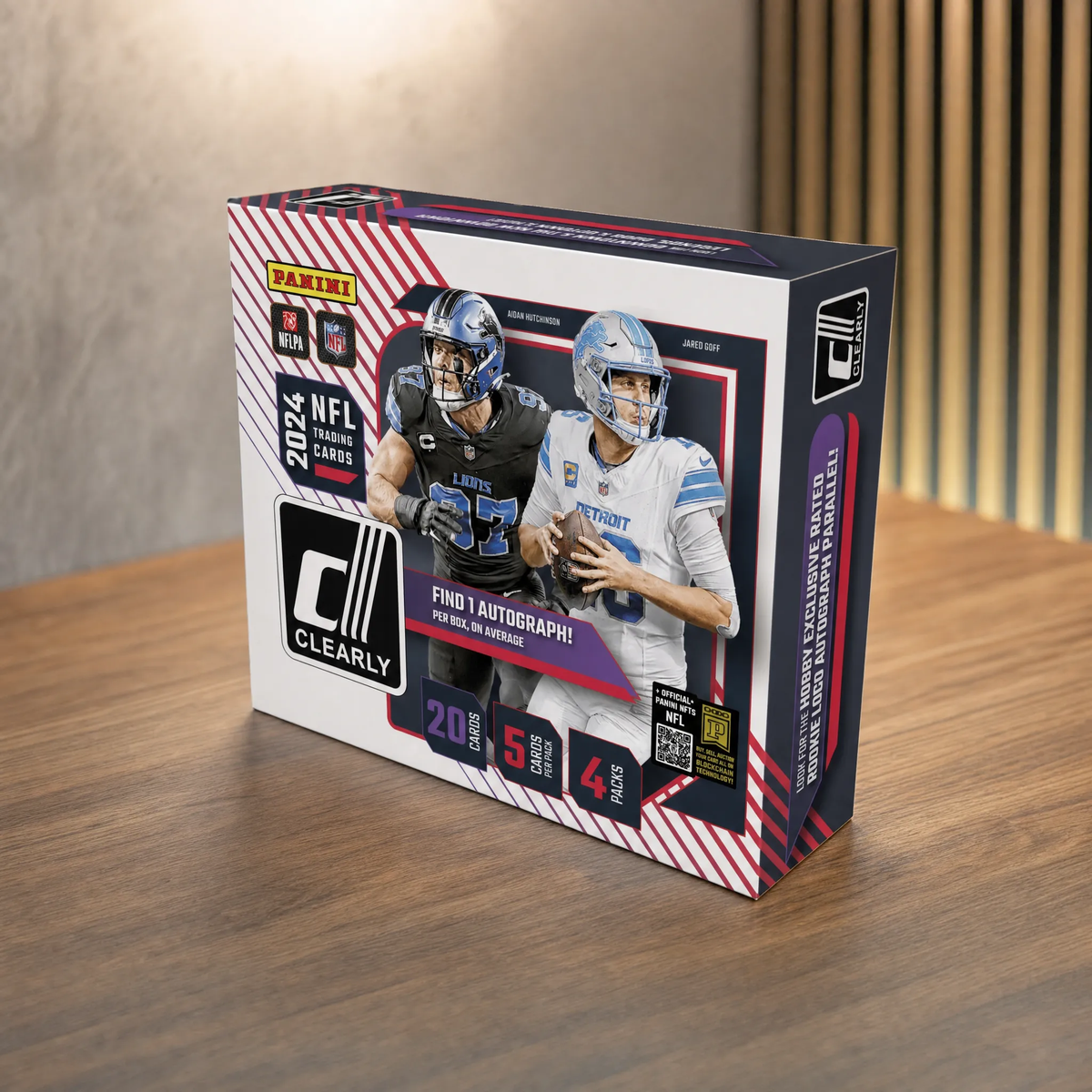 2024 Panini Clearly Donruss NFL- Hobby Box