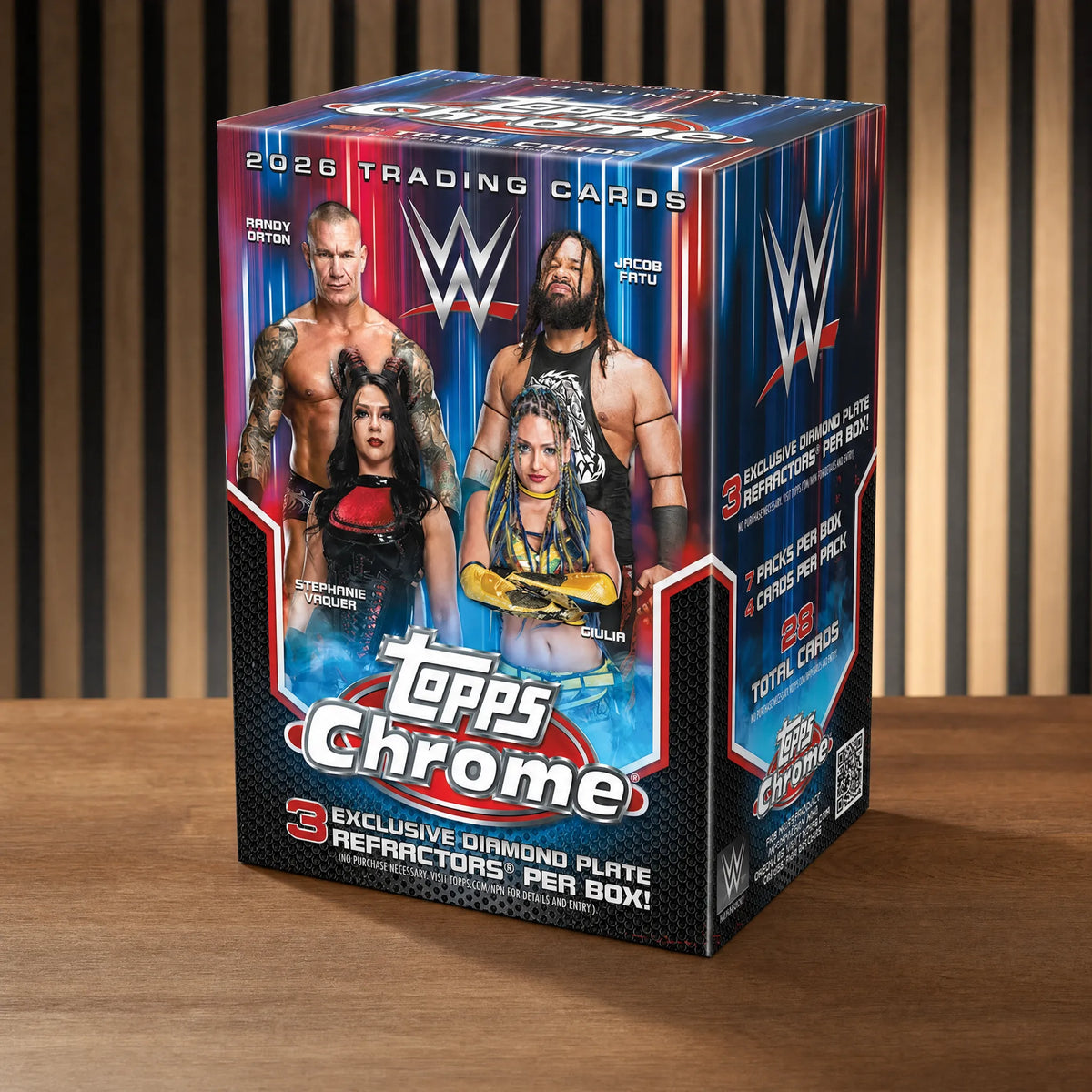 2026 Topps Chrome WWE Wrestling - Value Box