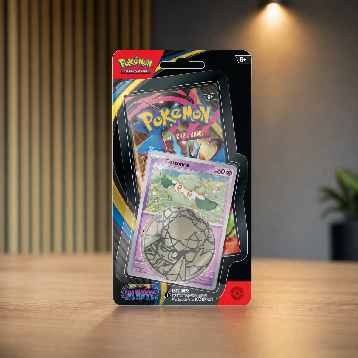 Pokémon Mega Evolution: Phantasmal Flames (Cottonee) - Single Pack Blister