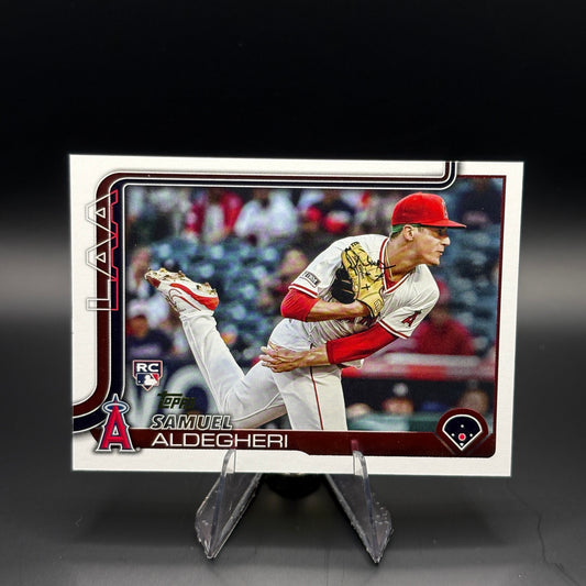 Samuel Aldegheri (Golden Mirror Image Variation) - 2025 Topps Series 2 #438