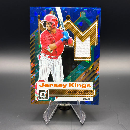 Starlyn Caba (Blue Ice) - 2025 Donruss Prospect Jersey Kings #JK-SC