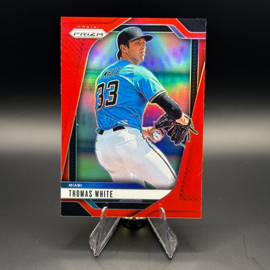 Thomas White (Red Prizm 129/299) - 2025 Panini Prizm #78