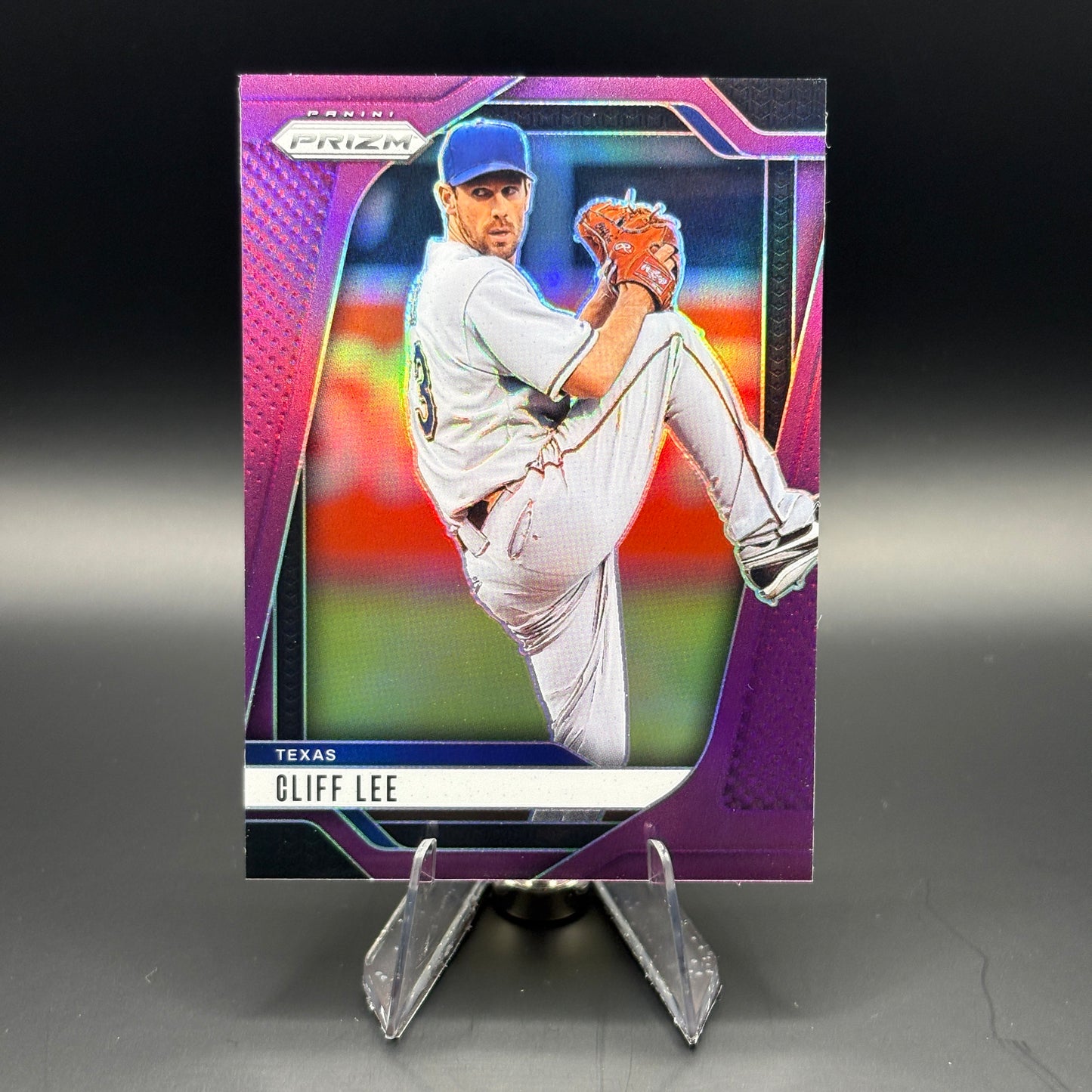 Cliff Lee (Purple Prizm 142/149) - 2025 Panini Prizm #61