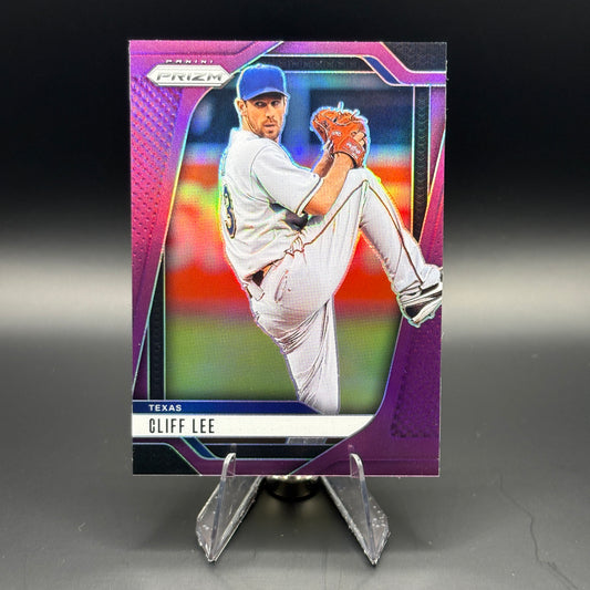 Cliff Lee (Purple Prizm 142/149) - 2025 Panini Prizm #61