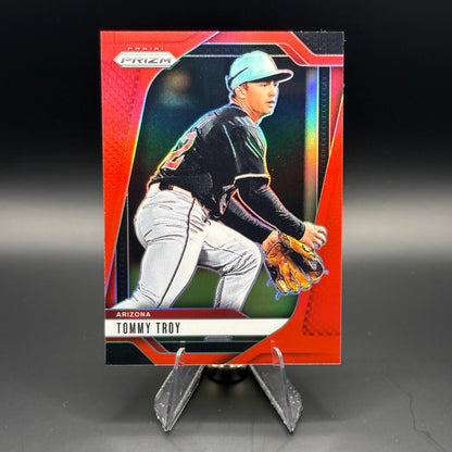 Tommy Troy (Red Prizm 29/299) - 2025 Panini Prizm #164