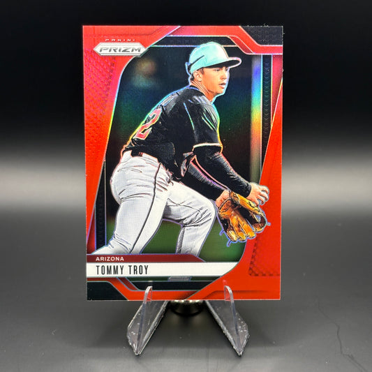 Tommy Troy (Red Prizm 29/299) - 2025 Panini Prizm #164