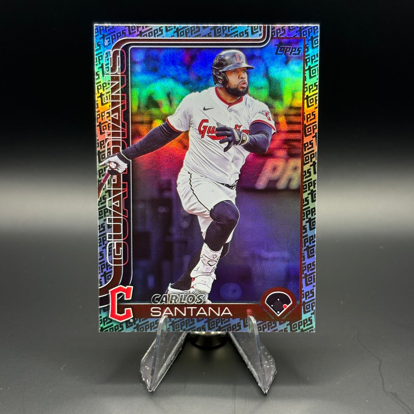 Carlos Santana (Topps Foil Pattern) - 2025 Topps Update #US148