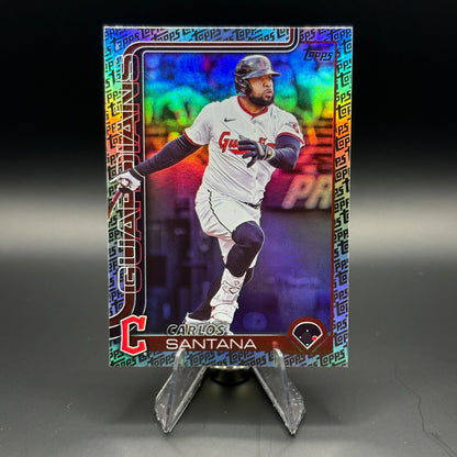 Carlos Santana (Topps Foil Pattern) - 2025 Topps Update #US148