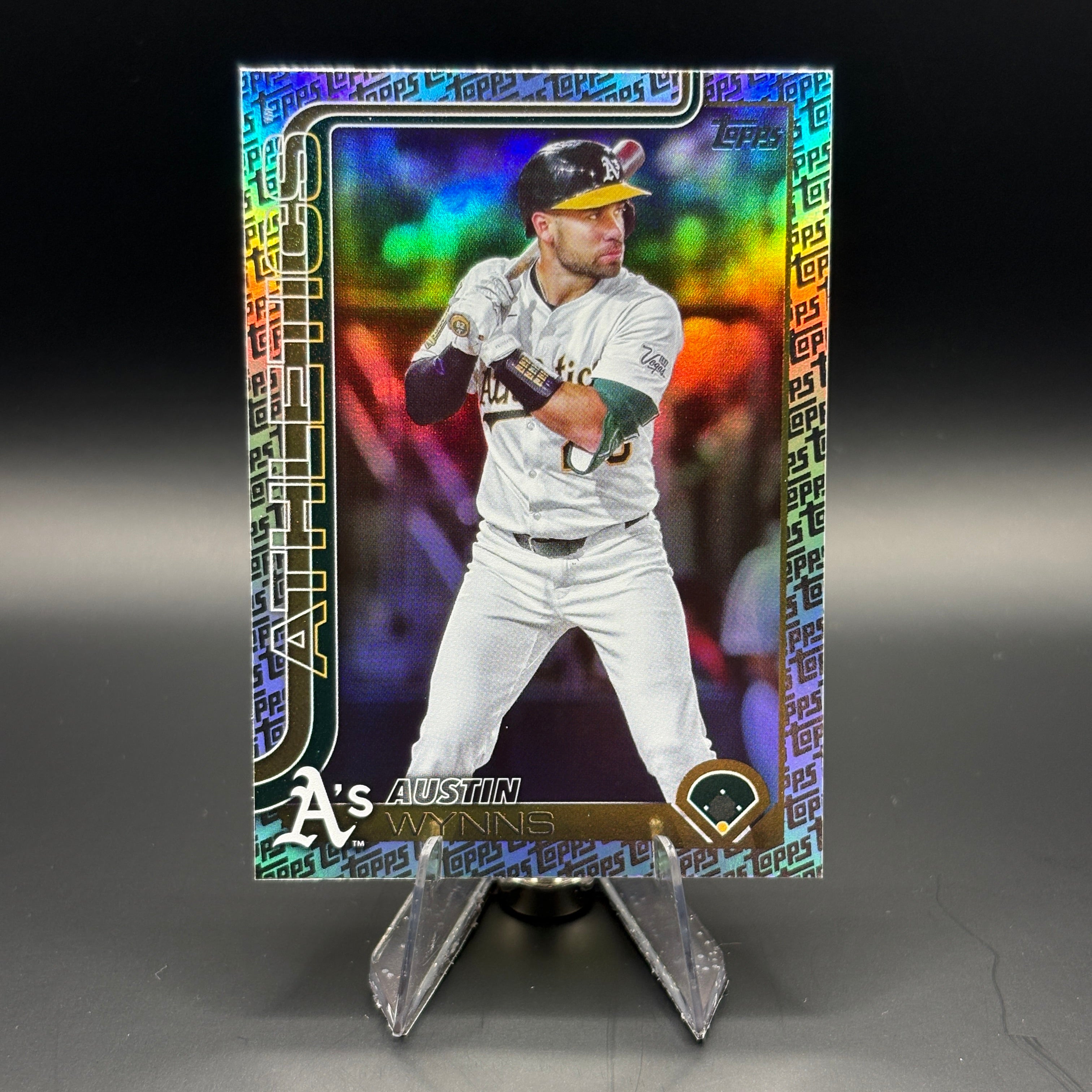 Austin Wynns (Topps Foil Pattern) - 2025 Topps Update #US330