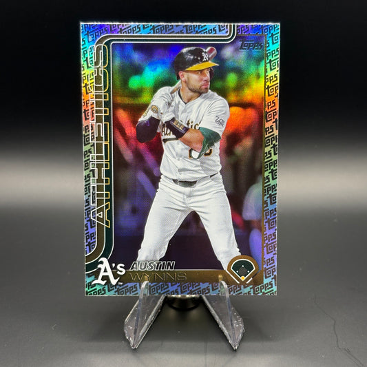 Austin Wynns (Topps Foil Pattern) - 2025 Topps Update #US330
