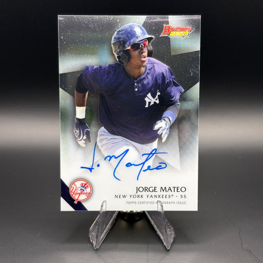 Jorge Mateo - 2015 Bowman's Best of Autographs #B15-JM